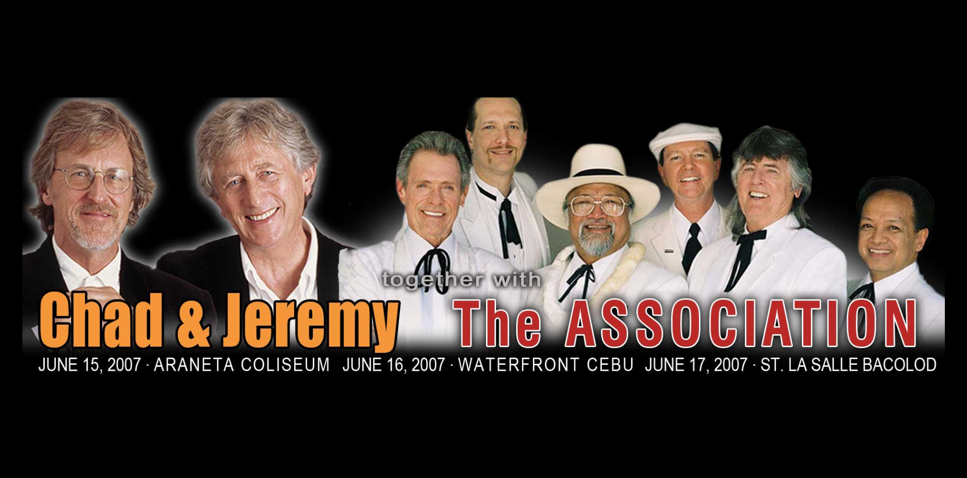 CHAD & JEREMY ALONG WITH THE ASSOCIATION
