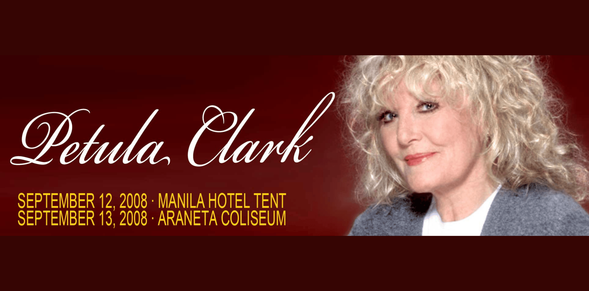 PETULA CLARK YOU AND I CONCERTS 2008